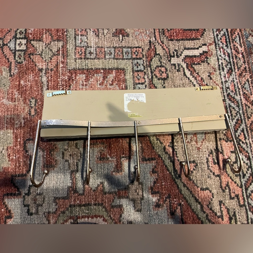 Floral Wall Hook Rack - Picture 4 of 5